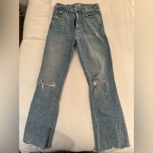 Mother Hustler Ankle Chew - Light Blue